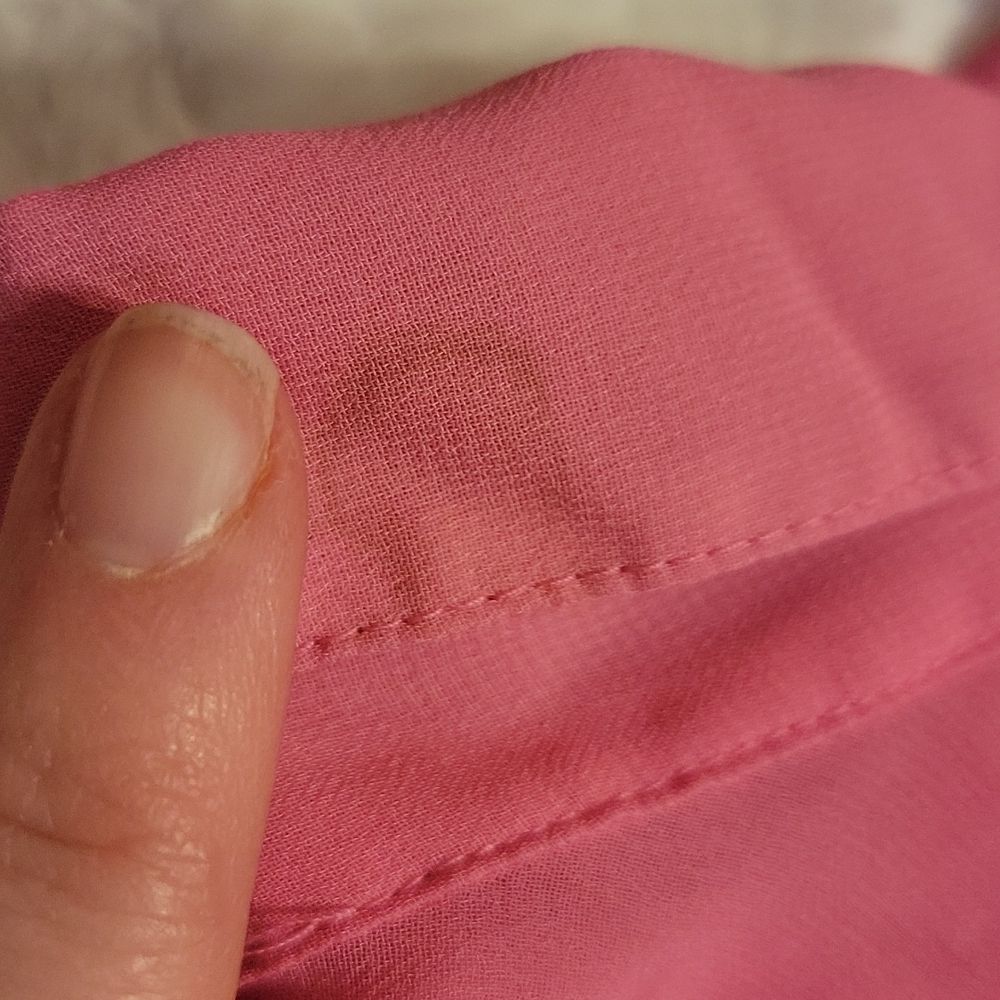 American Eagle Outfitters Chiffon Pink Tank Top, Button Down, Women's La… - Picture 6 of 6